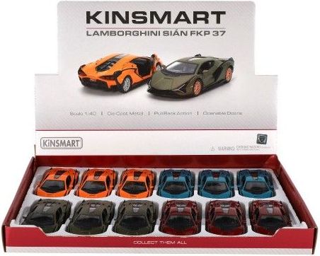 Auto Kinsmart Lamborghini Sián FKP 37, 13 cm, kov/plast - obrázek 4