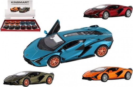 Auto Kinsmart Lamborghini Sián FKP 37, 13 cm, kov/plast - obrázek 1