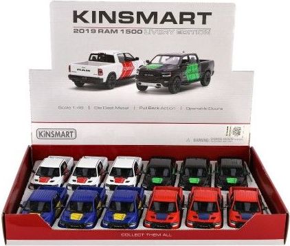 Auto Kinsmart 2019 Dodge RAM 1500 13 cm, kov/plast - obrázek 5