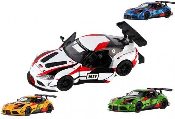 Auto Kinsmart Toyota GR Supra Racing 13 cm, kov - obrázek 1