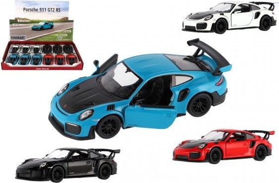 Auto Kinsmart Porsche 911 GT2 RS, 13 cm, kov/plast - obrázek 1