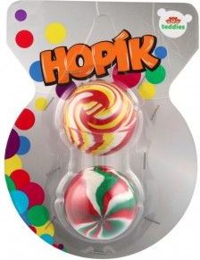 Hopík/míček 6 cm, 2 ks, od 3 let - obrázek 1