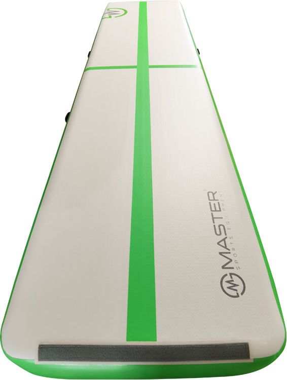 Airtrack MASTER nafukovací žíněnka 400 x 100 x 10 cm - zelený - 2. jakost - obrázek 3