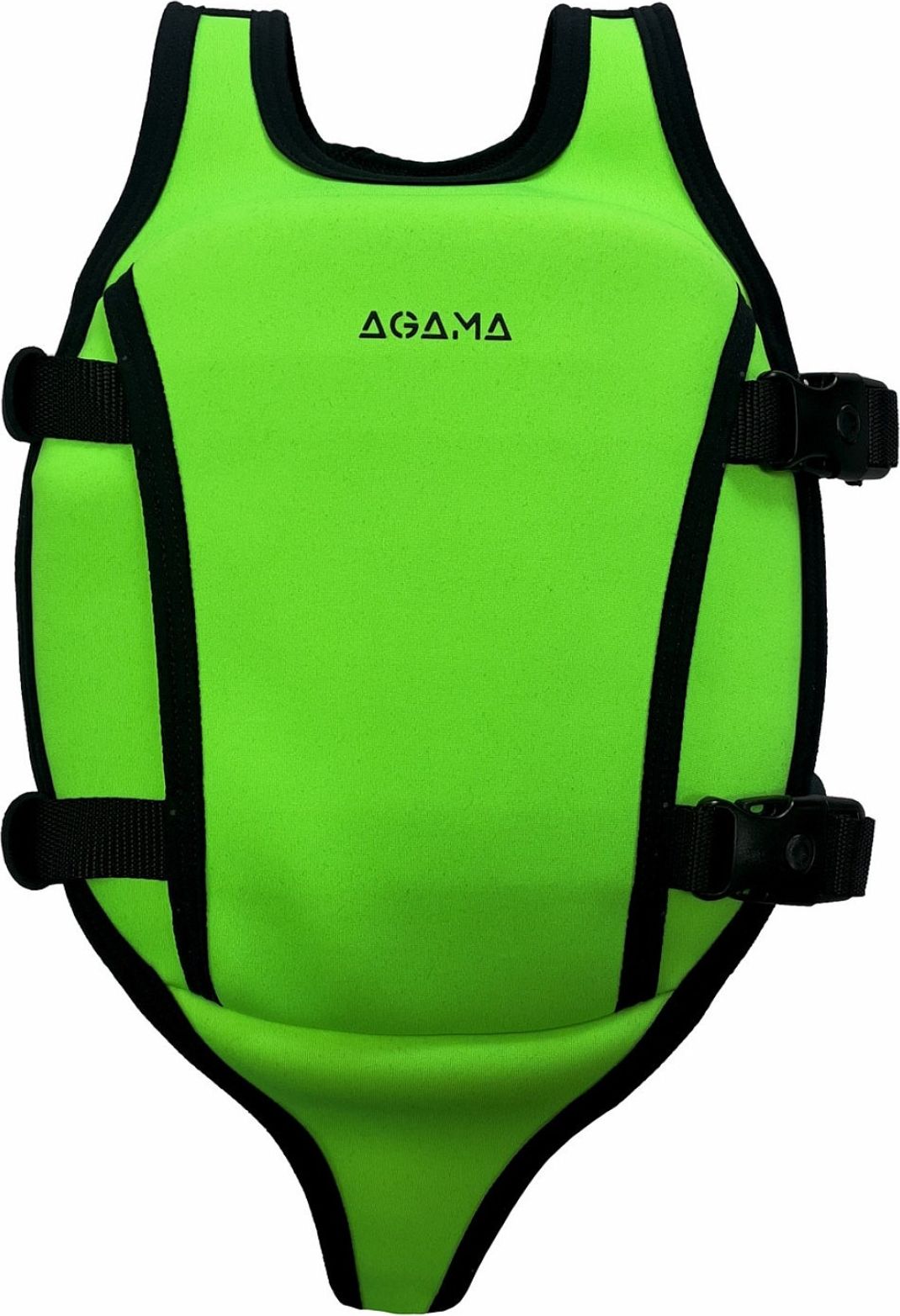 Plovací vesta AGAMA dětská zelená 3-6 (18-30 kg) - obrázek 1