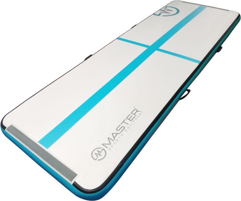 Airtrack MASTER S-Pro nafukovací žíněnka 300 x 100 x 10 cm - šedá - modrozelená - 2. jakost - obrázek 3