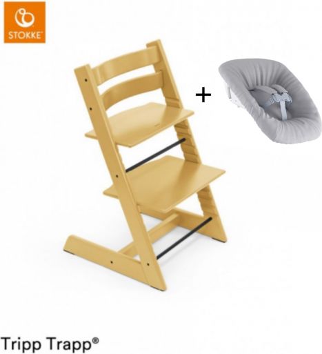 Stokke Židlička Tripp Trapp® - Sunflower Yellow + novorozenecký set ZDARMA - obrázek 1