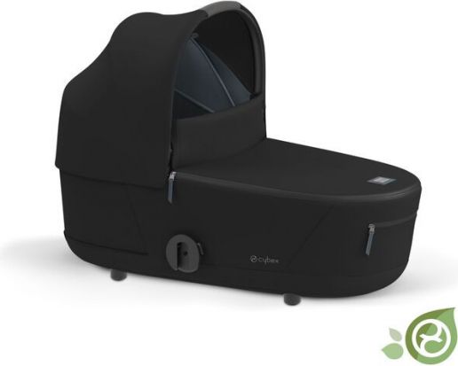 Cybex MIOS CONSCIOUS COLLECTION Lux Carry Cot Onyx Black | black 2022 - obrázek 1