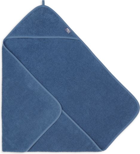 Jollein Osuška s kapucí froté 75x75 cm Jeans Blue - obrázek 1