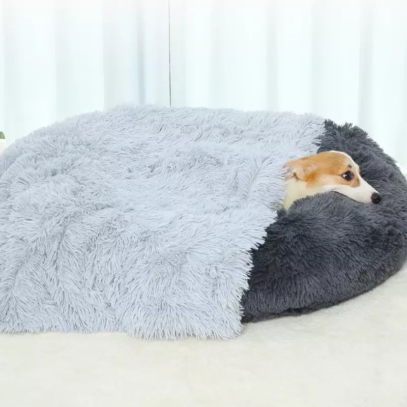 Dudlu Světle šedá hebká fluffy deka 120x95 cm - obrázek 6