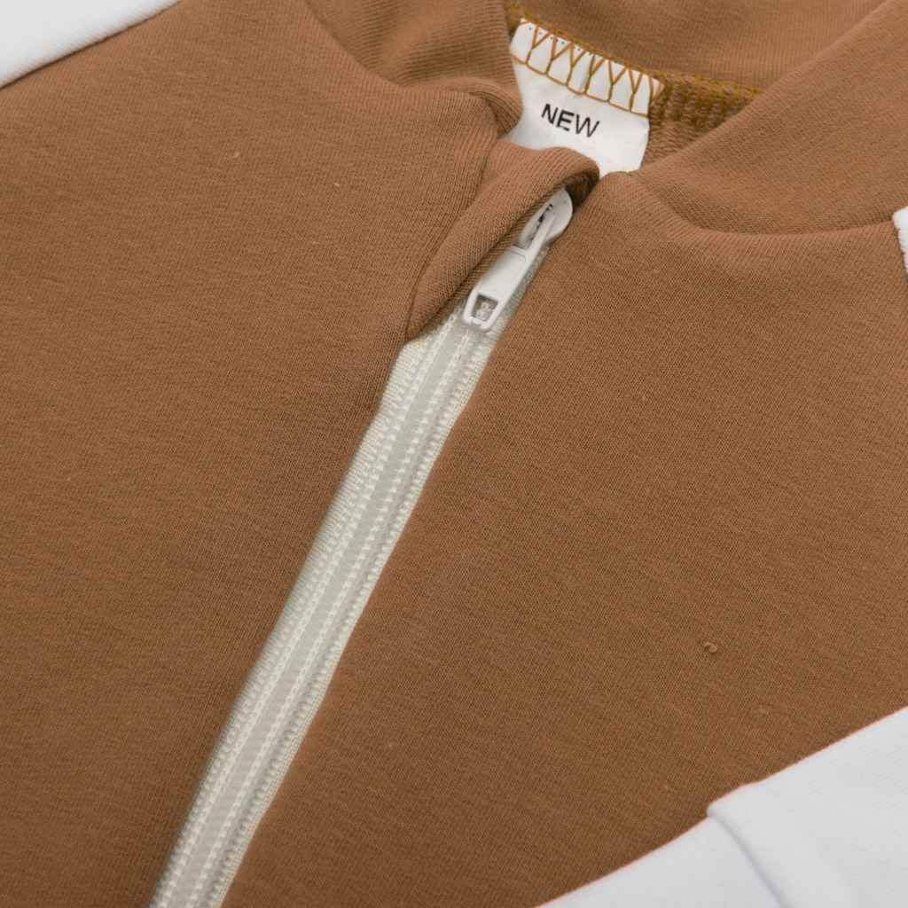 Kojenecká tepláková mikina New Baby The Best Varianta: hnědá/56 (0-3m) - obrázek 87