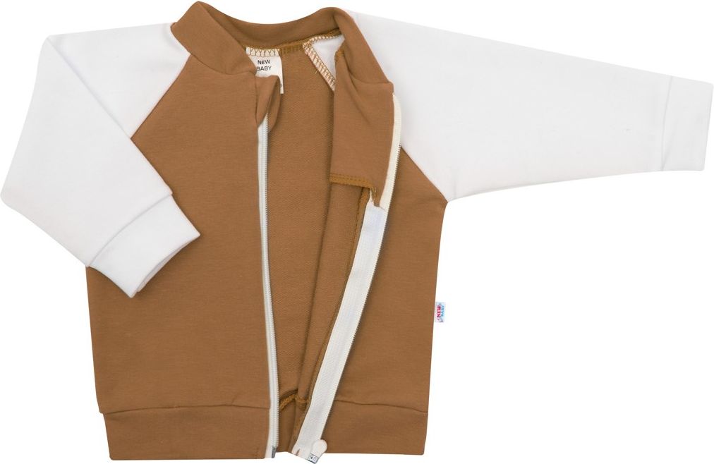 Kojenecká tepláková mikina New Baby The Best Varianta: hnědá/56 (0-3m) - obrázek 93