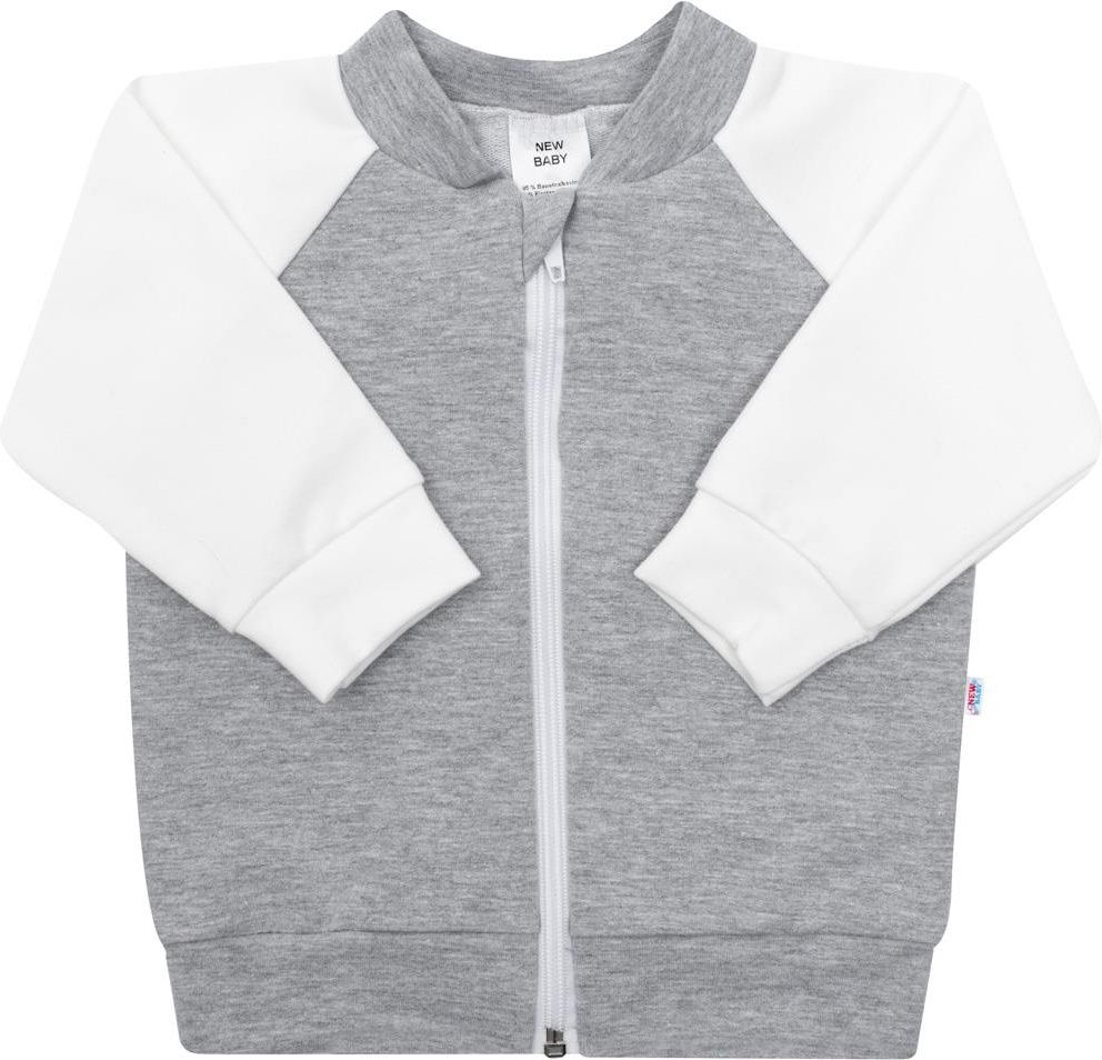 Kojenecká tepláková mikina New Baby The Best Varianta: hnědá/56 (0-3m) - obrázek 137