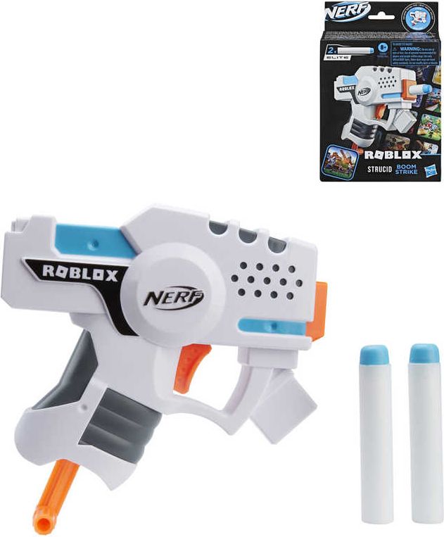 HASBRO NERF ROBLOX Boom Strike set mini blaster + 2 šipky Elite - obrázek 1