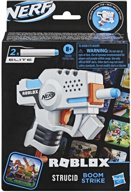 HASBRO NERF ROBLOX Boom Strike set mini blaster + 2 šipky Elite - obrázek 2