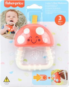 Dudlu Fisher-Price Kousátko a chrastítko muchomůrka HBP46 - obrázek 1