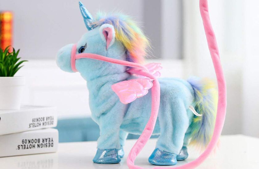 ALUM Zpívající jednorožec Unicorn Roxy- Modrý - obrázek 2