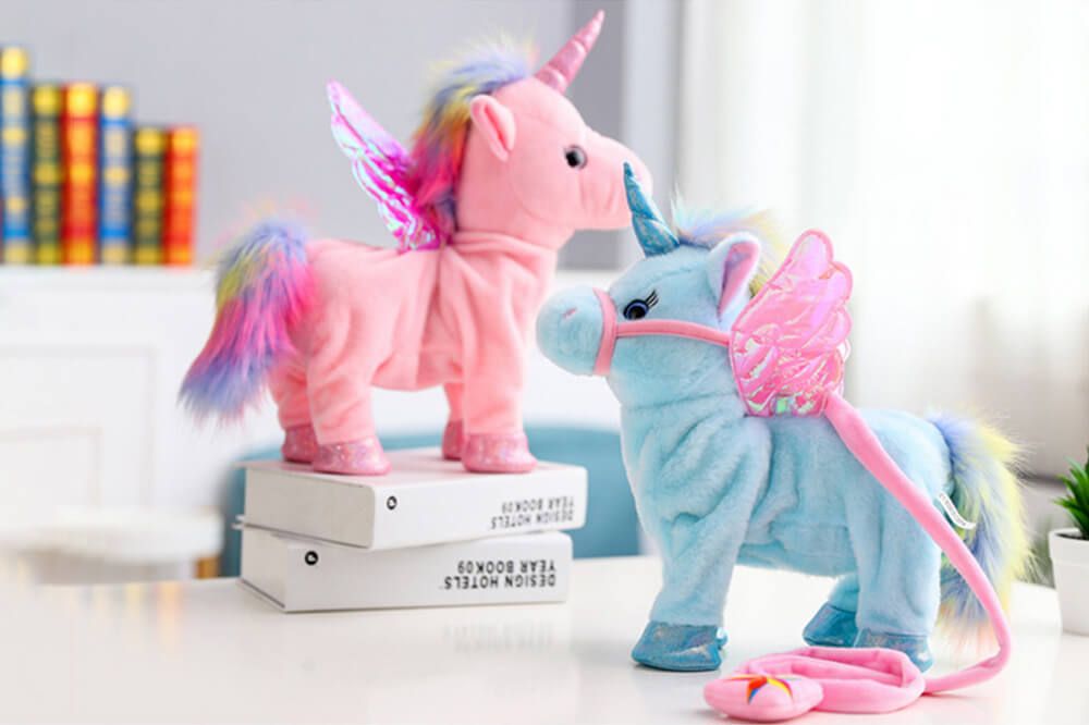 ALUM Zpívající jednorožec Unicorn Roxy- Modrý - obrázek 3
