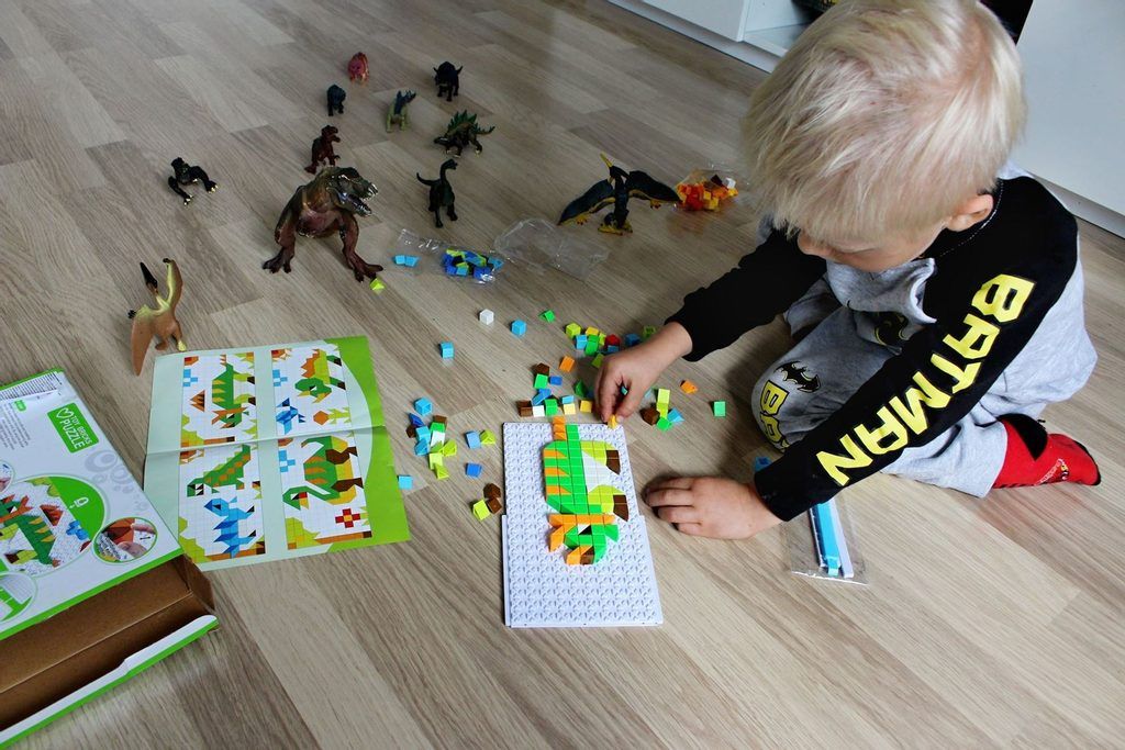 Popron.cz Mozaiková stavebnice - dinosauři - obrázek 3