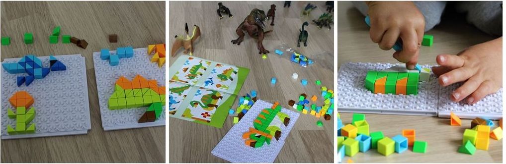 Popron.cz Mozaiková stavebnice - dinosauři - obrázek 7