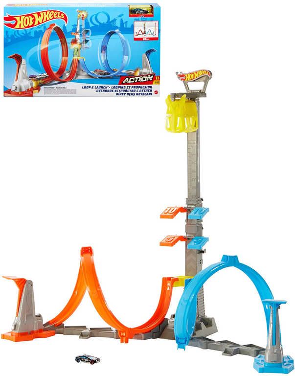 MATTEL HOT WHEELS Akční smyčka herní set s autíčkem v krabici plast - obrázek 3