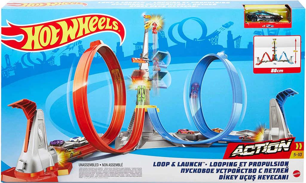 MATTEL HOT WHEELS Akční smyčka herní set s autíčkem v krabici plast - obrázek 5