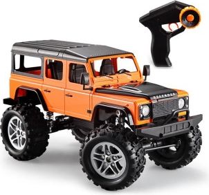 RCobchod Land rover Defender 4x4 1/14 - oranžová karoserie - obrázek 6
