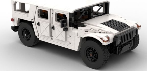 RCobchod Stavebnice Hummer H1 - 1386 dílků - obrázek 2