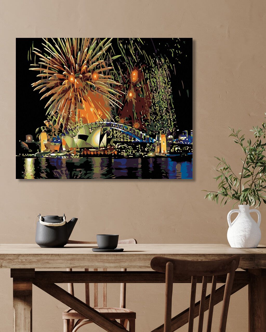 zuty Malování podle čísel - SYDNEY - Rozměr: 40x50 cm, Rámování: Varianta: vypnuté plátno na rám - obrázek 7