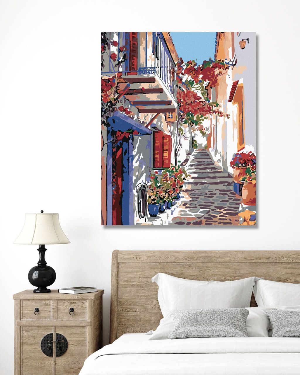 zuty Malování podle čísel - ŠPANĚLSKÁ ULIČKA - Rozměr: 40x50 cm, Rámování: Varianta: vypnuté plátno na rám - obrázek 24