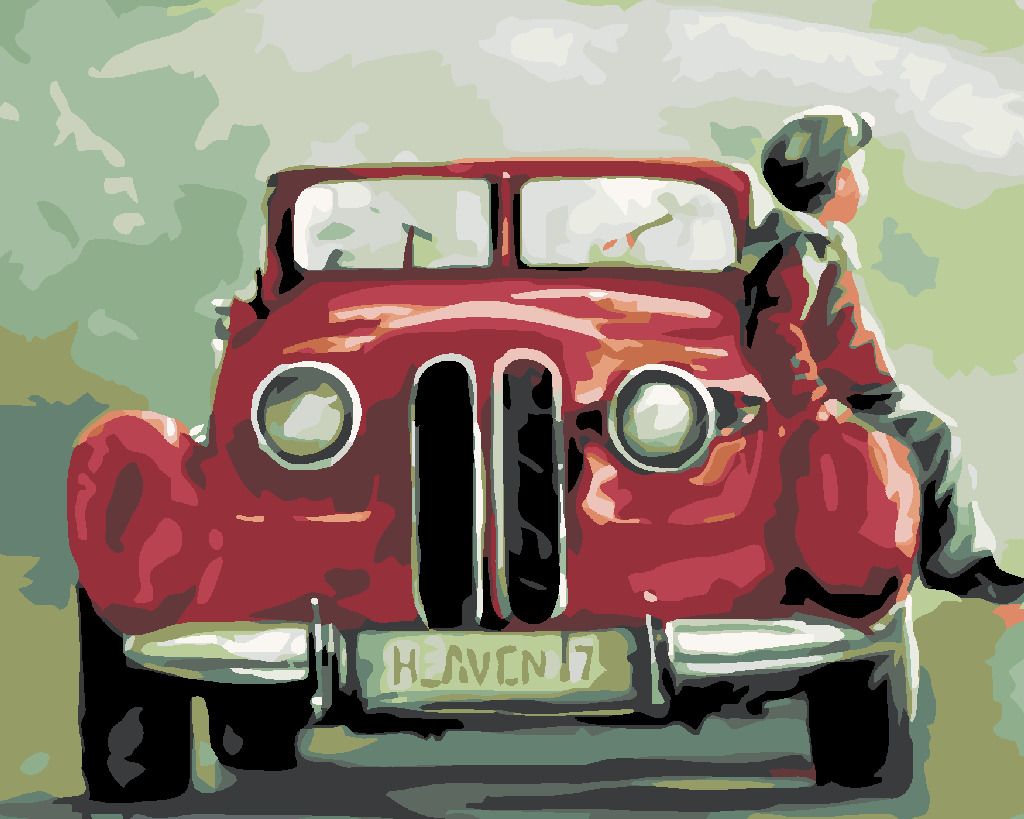 zuty Malování podle čísel - CHLAPEC SEDÍ NA BLATNÍKU - Rozměr: 40x50 cm, Rámování: Varianta: bez rámu a bez vypnutí plátna - obrázek 7