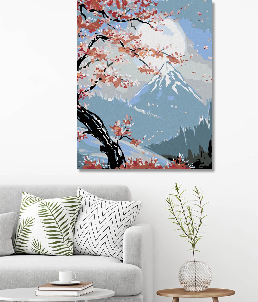 zuty Malování podle čísel - JARO V HORÁCH - Rozměr: 40x50 cm, Rámování: Varianta: vypnuté plátno na rám - obrázek 3