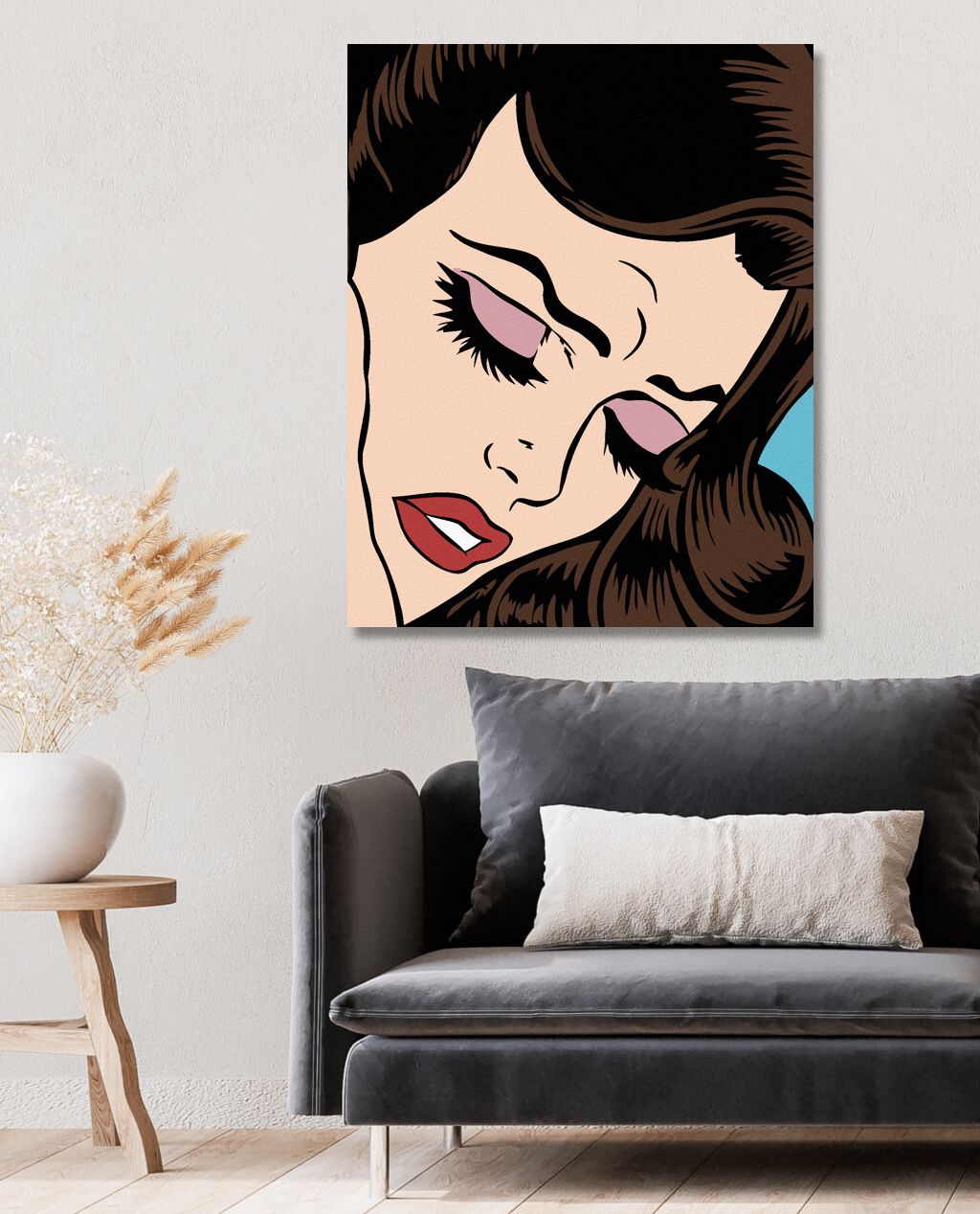 zuty Malování podle čísel - SMUTNÁ - Rozměr: 40x50 cm, Rámování: Varianta: vypnuté plátno na rám - obrázek 9