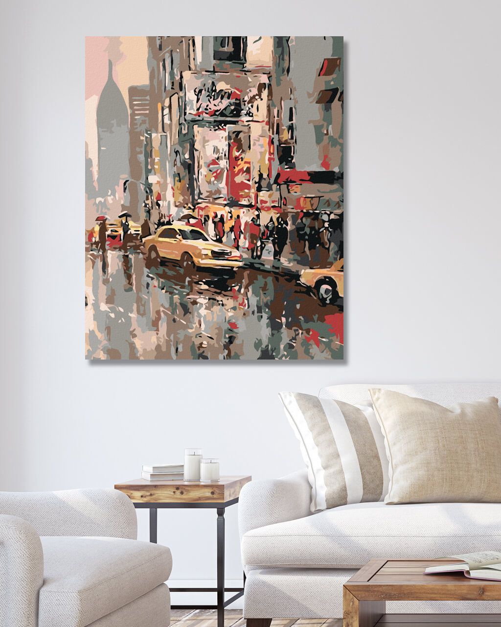 zuty Malování podle čísel - AMERICKÉ TAXI - Rozměr: 40x50 cm, Rámování: Varianta: bez rámu a bez vypnutí plátna - obrázek 9