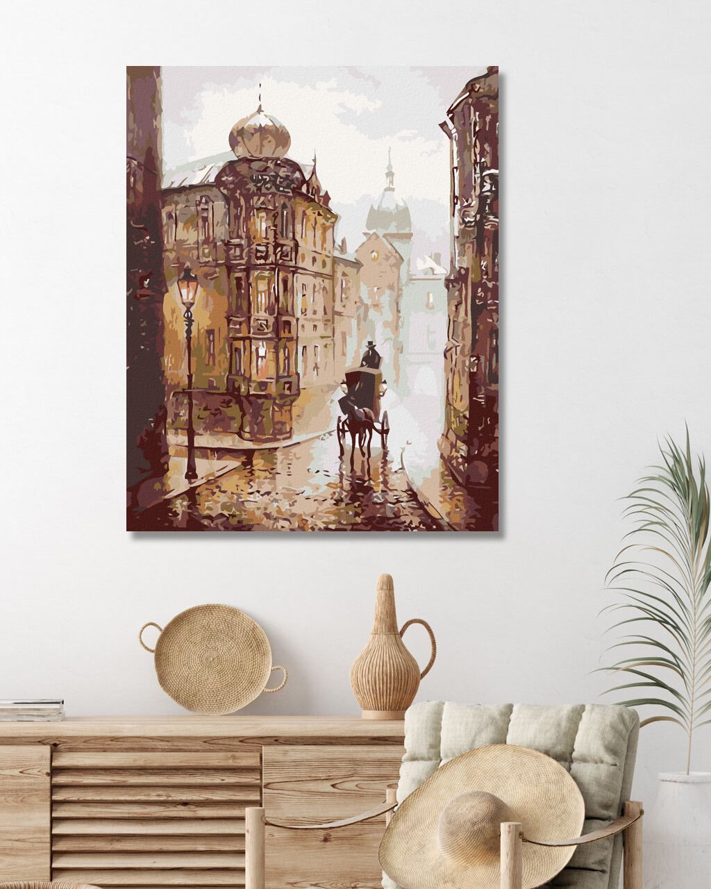 zuty Malování podle čísel - KOŇSKÝ POVOZ - Rozměr: 40x50 cm, Rámování: Varianta: vypnuté plátno na rám - obrázek 7