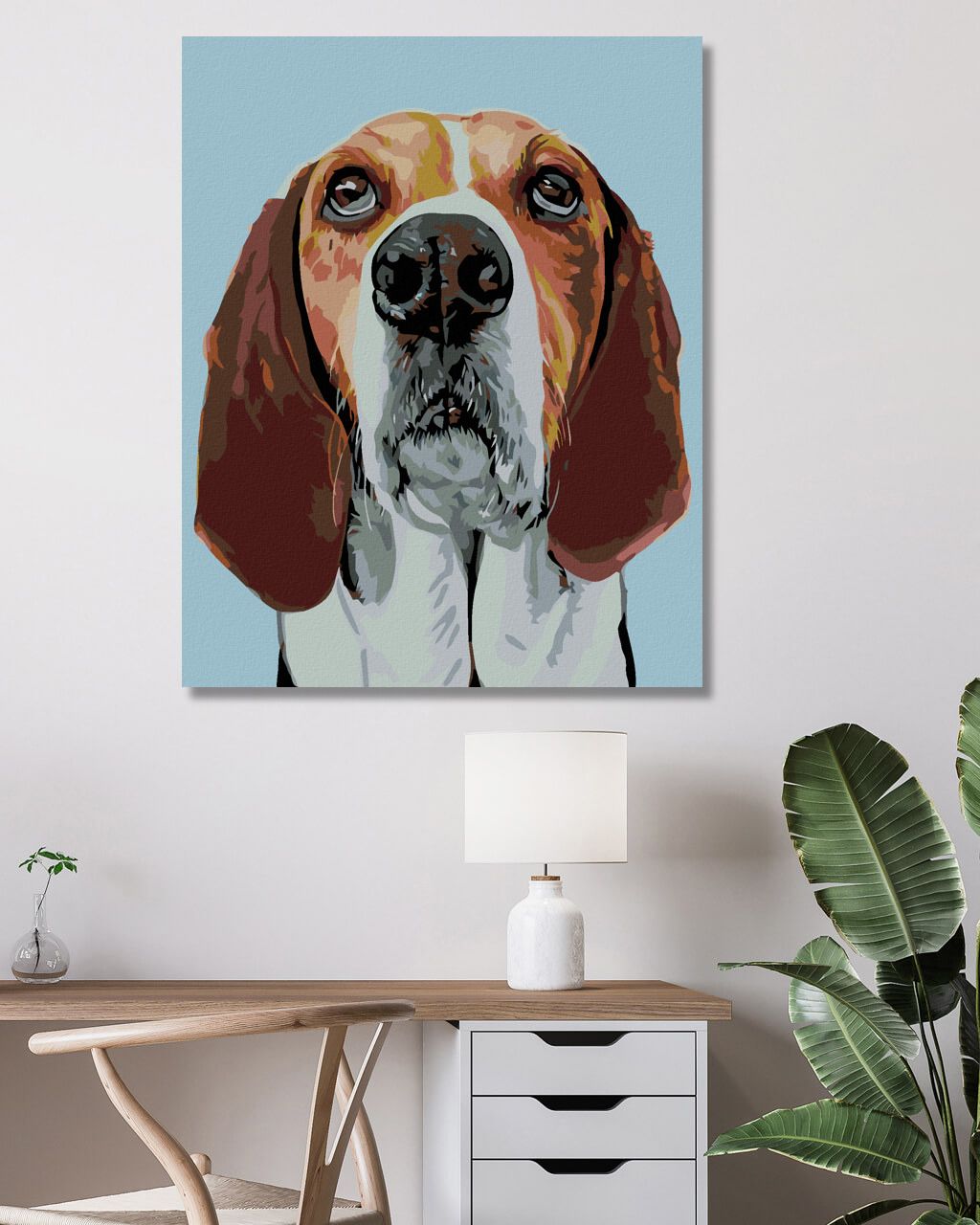 zuty Malování podle čísel - BÍGL - Rozměr: 40x50 cm, Rámování: Varianta: vypnuté plátno na rám - obrázek 2