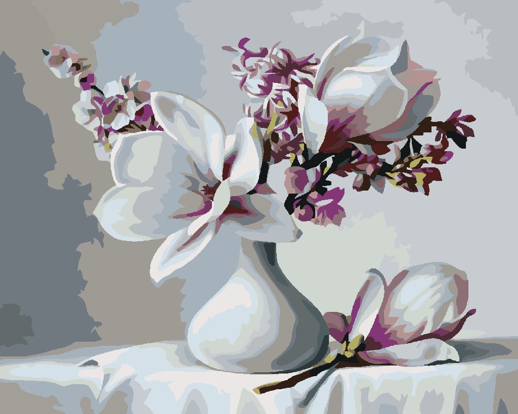 zuty Malování podle čísel - MAGNÓLIE - Rozměr: 40x50 cm, Rámování: Varianta: vypnuté plátno na rám - obrázek 17