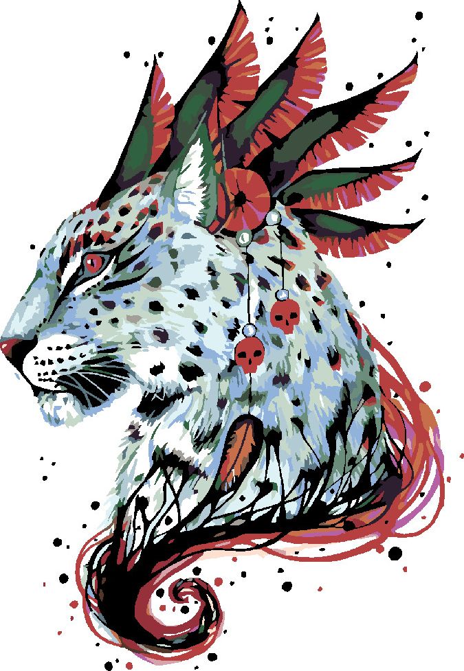 zuty Malování podle čísel - ZDOBENÝ LEOPARD - Rozměr: 40x50 cm, Rámování: Varianta: vypnuté plátno na rám - obrázek 8