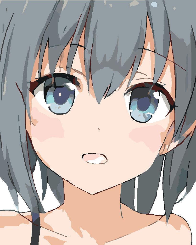 zuty Malování podle čísel - ANIME GIRL PORTRÉT - Rozměr: 40x50 cm, Rámování: Varianta: vypnuté plátno na rám - obrázek 9