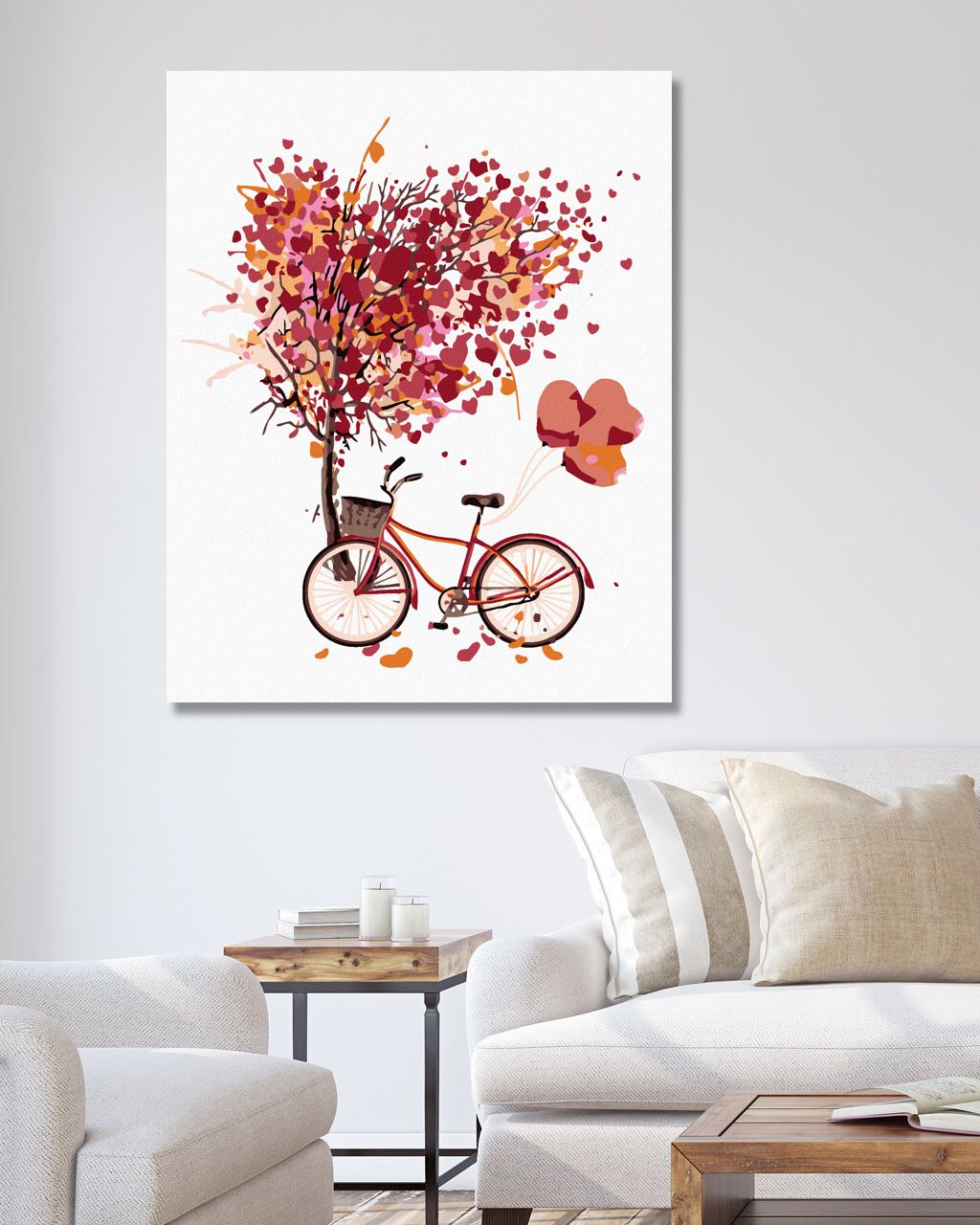 zuty Malování podle čísel - KOLO LÁSKY - Rozměr: 40x50 cm, Rámování: Varianta: vypnuté plátno na rám - obrázek 6