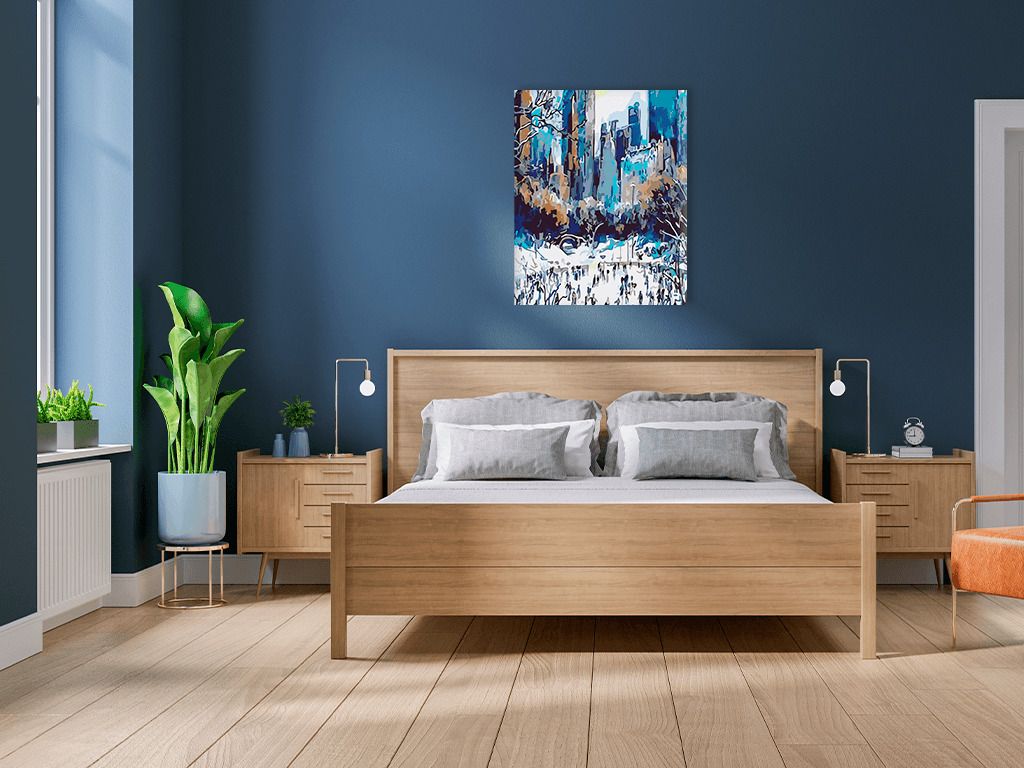 zuty Malování podle čísel - BRUSLENÍ V NEW YORKU - Rozměr: 40x50 cm, Rámování: Varianta: vypnuté plátno na rám - obrázek 3