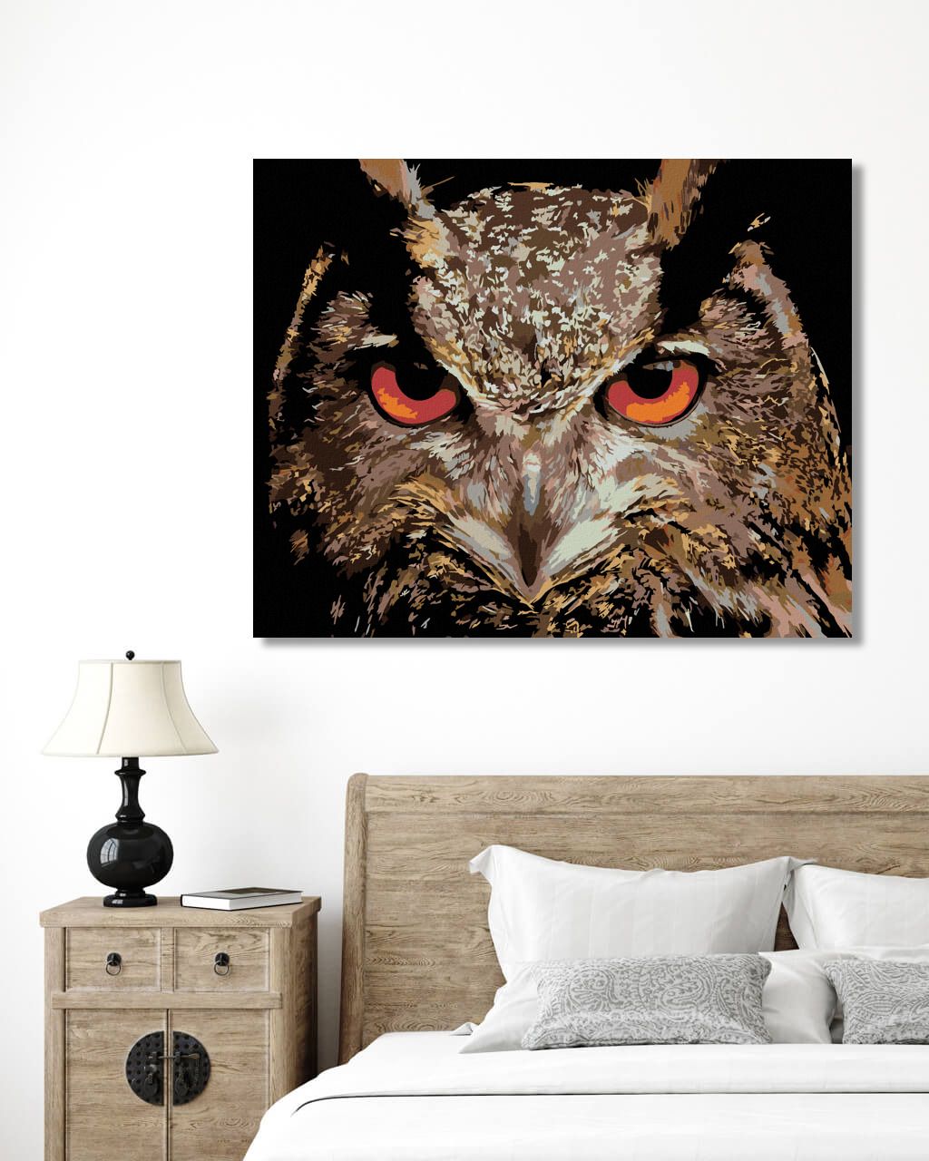 zuty Malování podle čísel - VÝR VELKÝ - Rozměr: 40x50 cm, Rámování: Varianta: bez rámu a bez vypnutí plátna - obrázek 9
