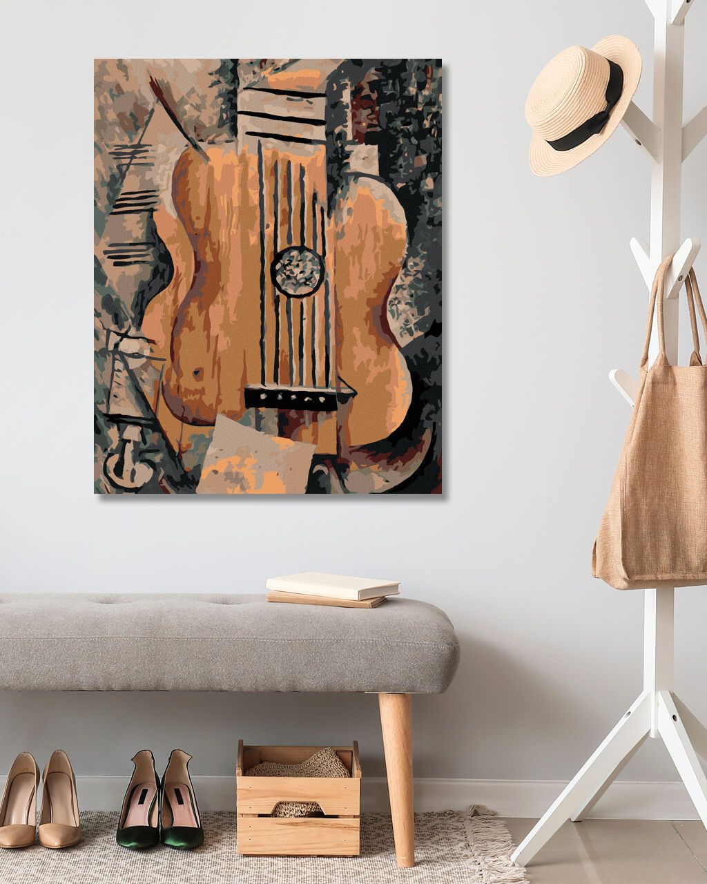 zuty Malování podle čísel - HUDEBNÍ - Rozměr: 40x50 cm, Rámování: Varianta: vypnuté plátno na rám - obrázek 10