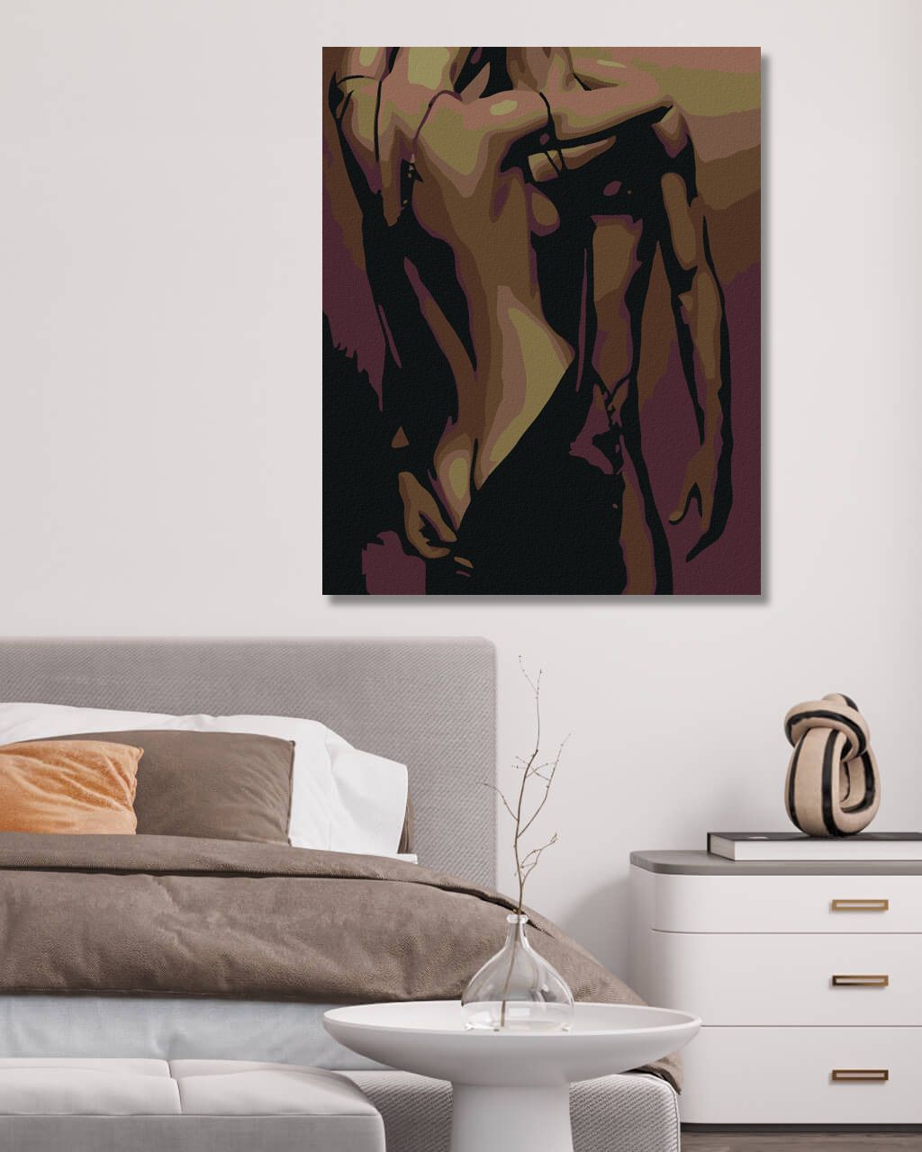 zuty Malování podle čísel - 50 ODSTÍNŮ - Rozměr: 40x50 cm, Rámování: Varianta: bez rámu a bez vypnutí plátna - obrázek 4