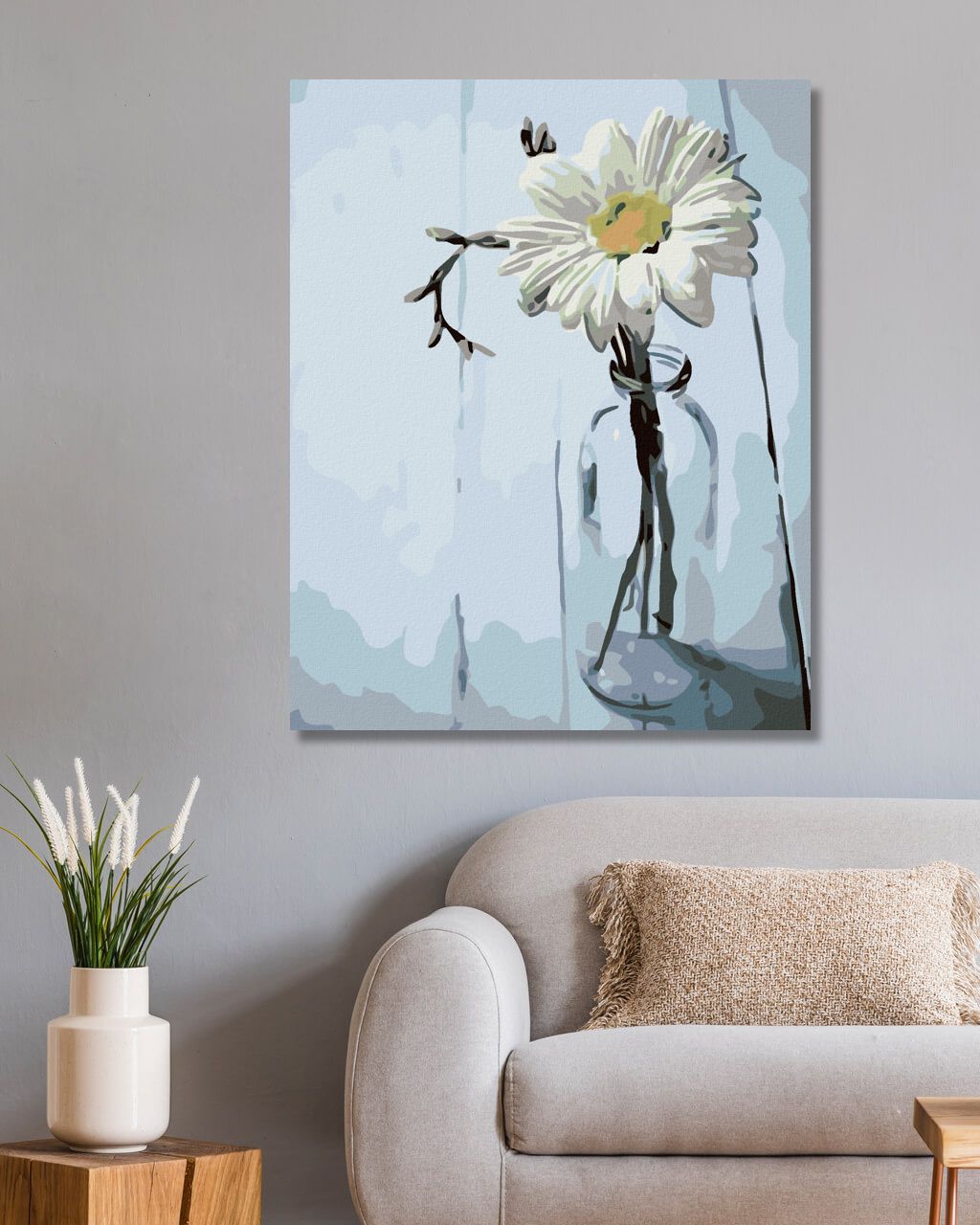 zuty Malování podle čísel - KOPRETINA V LAHVI - Rozměr: 40x50 cm, Rámování: Varianta: bez rámu a bez vypnutí plátna - obrázek 5