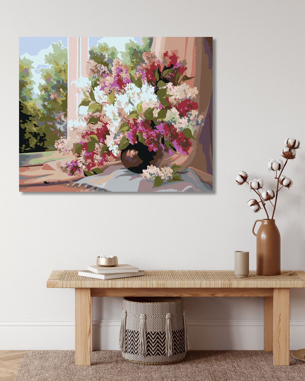 zuty Malování podle čísel - ŠEŘÍK U OKNA II - Rozměr: 40x50 cm, Rámování: Varianta: vypnuté plátno na rám - obrázek 9