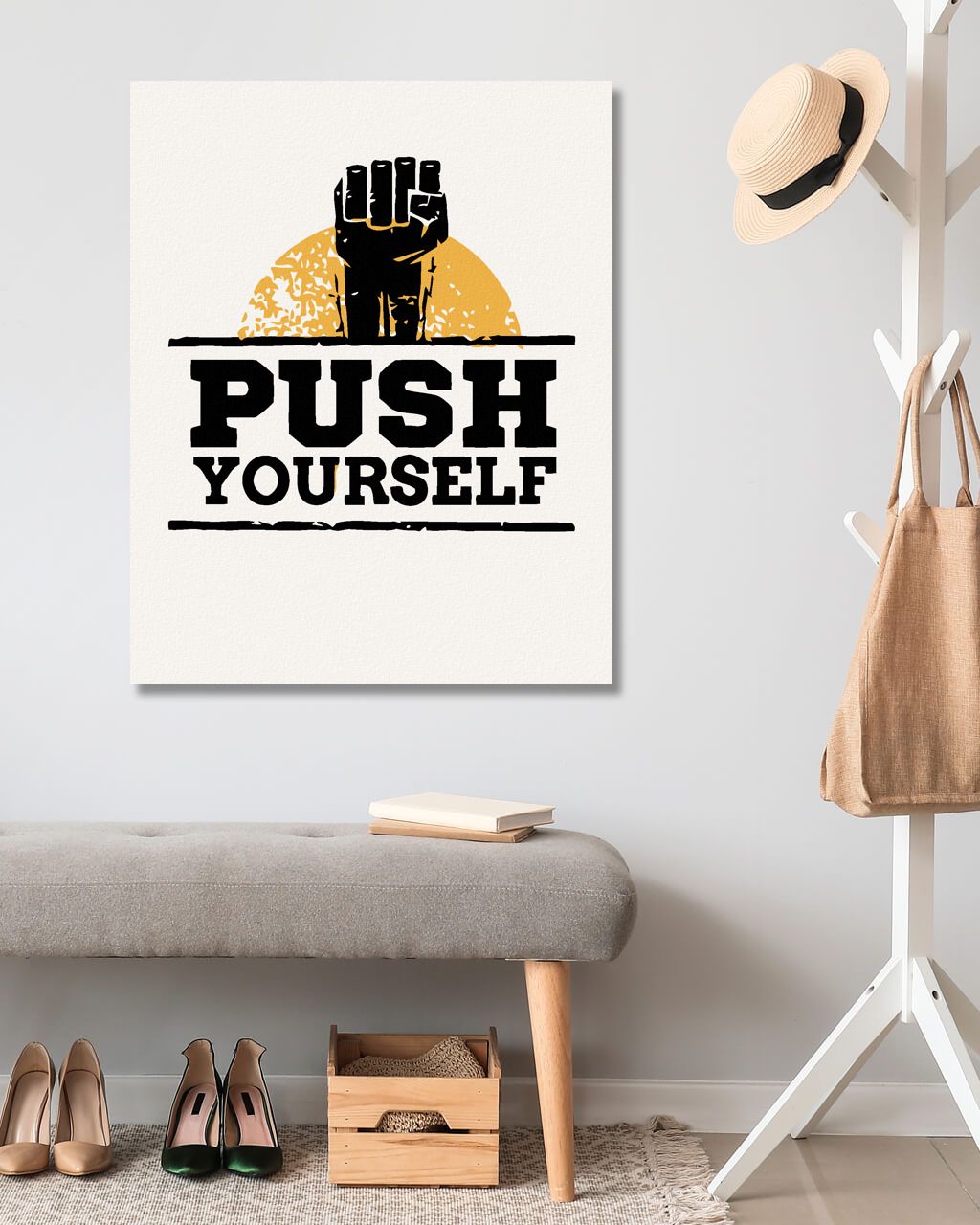 zuty Malování podle čísel - PUSH YOURSELF - Rozměr: 40x50 cm, Rámování: Varianta: vypnuté plátno na rám - obrázek 5