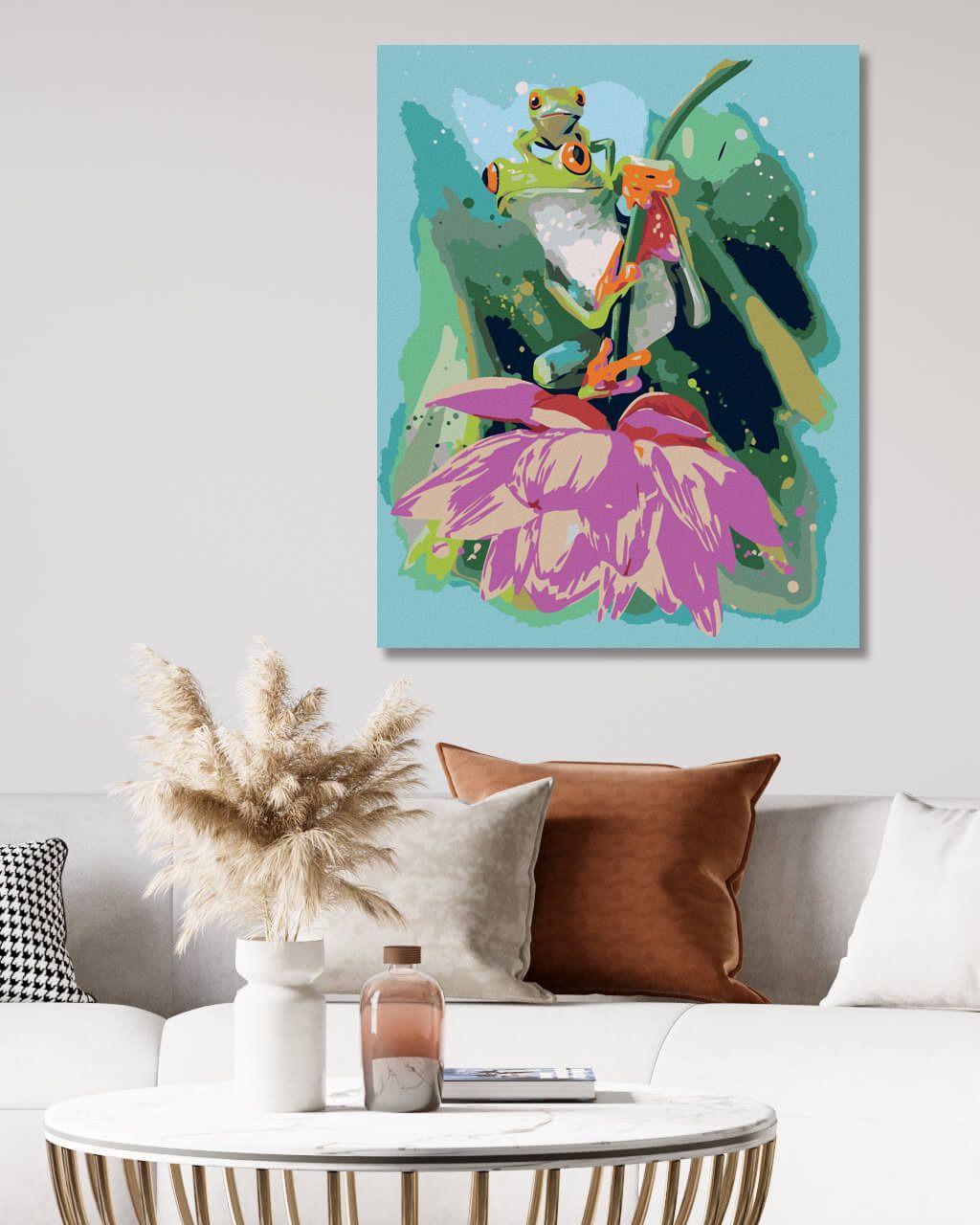 zuty Malování podle čísel - ROSNIČKY - Rozměr: 40x50 cm, Rámování: Varianta: vypnuté plátno na rám - obrázek 7