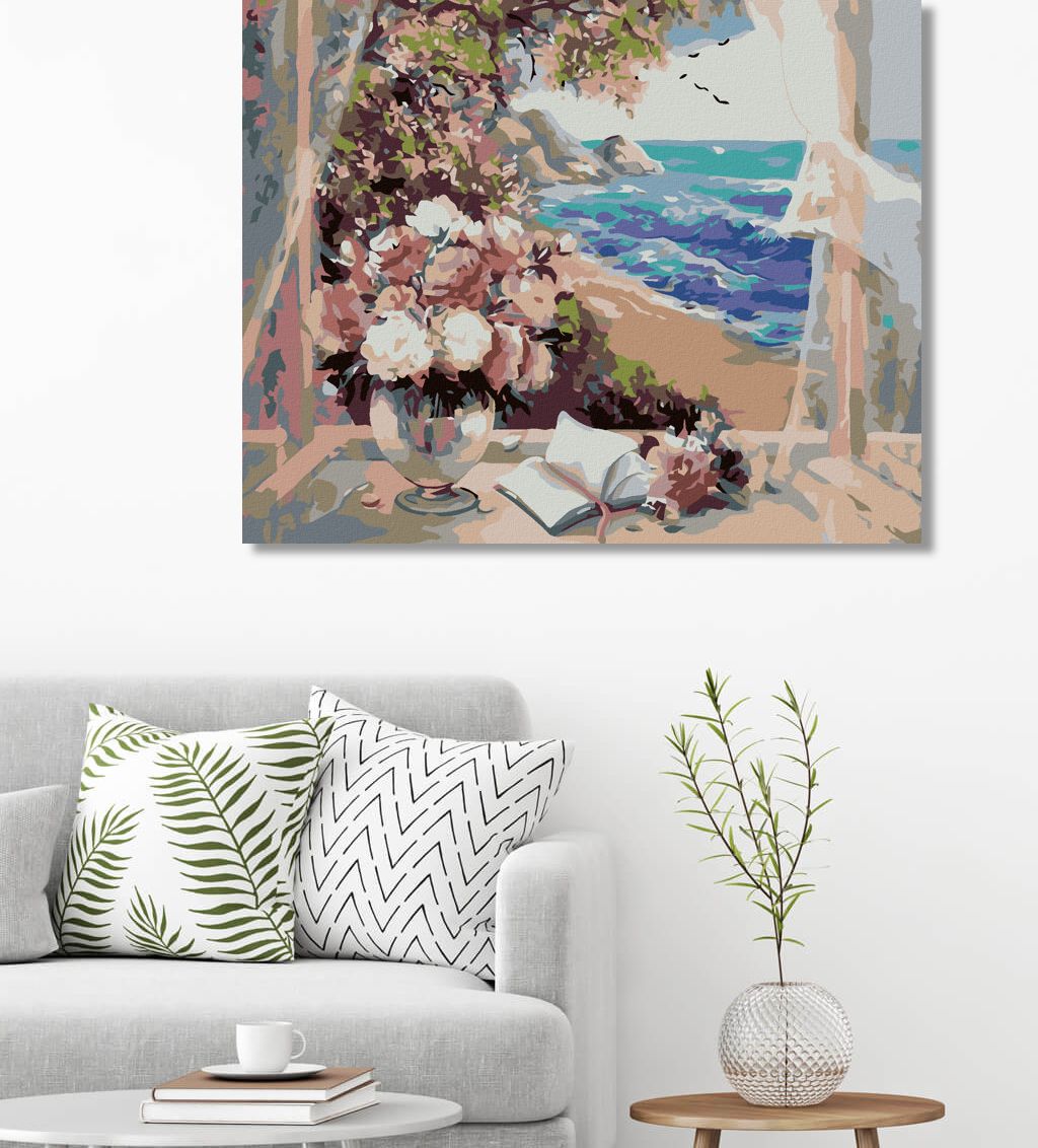 zuty Malování podle čísel - ROZEČTENÁ KNIHA - Rozměr: 40x50 cm, Rámování: Varianta: bez rámu a bez vypnutí plátna - obrázek 4