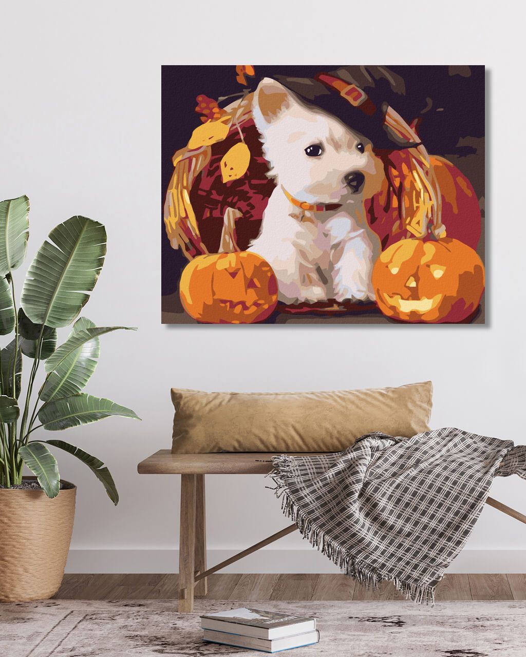 zuty Malování podle čísel - ŠTĚNĚ S DÝNĚMI - Rozměr: 40x50 cm, Rámování: Varianta: vypnuté plátno na rám - obrázek 6