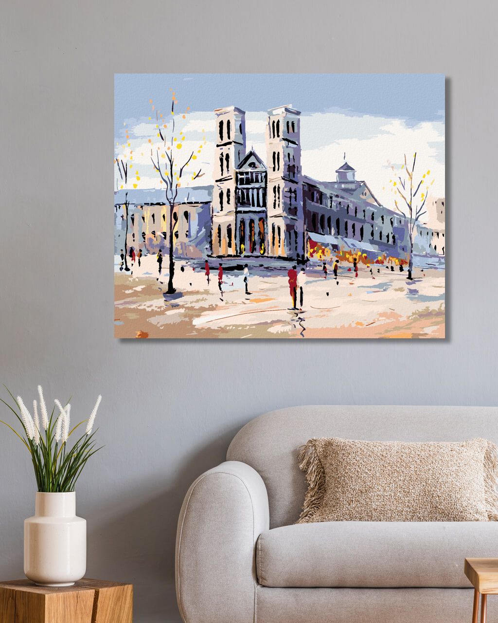 zuty Malování podle čísel - NOTRE-DAME V PAŘÍŽI - Rozměr: 40x50 cm, Rámování: Varianta: bez rámu a bez vypnutí plátna - obrázek 4